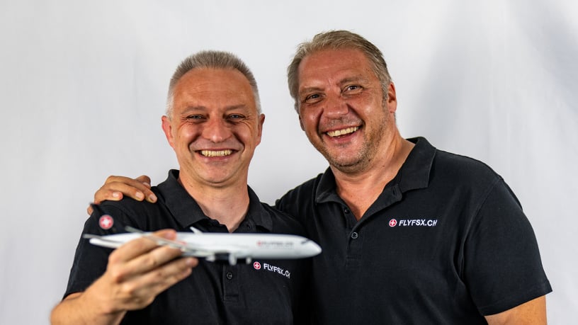 FLYFSX - Flugsimulator - Flight Simulator -  Rüchligweg 55 - 4125 Riehen - Basel - Baden - Aarau - Zürich - Schweiz - Lörrach - Freiburg - Deutschland. 